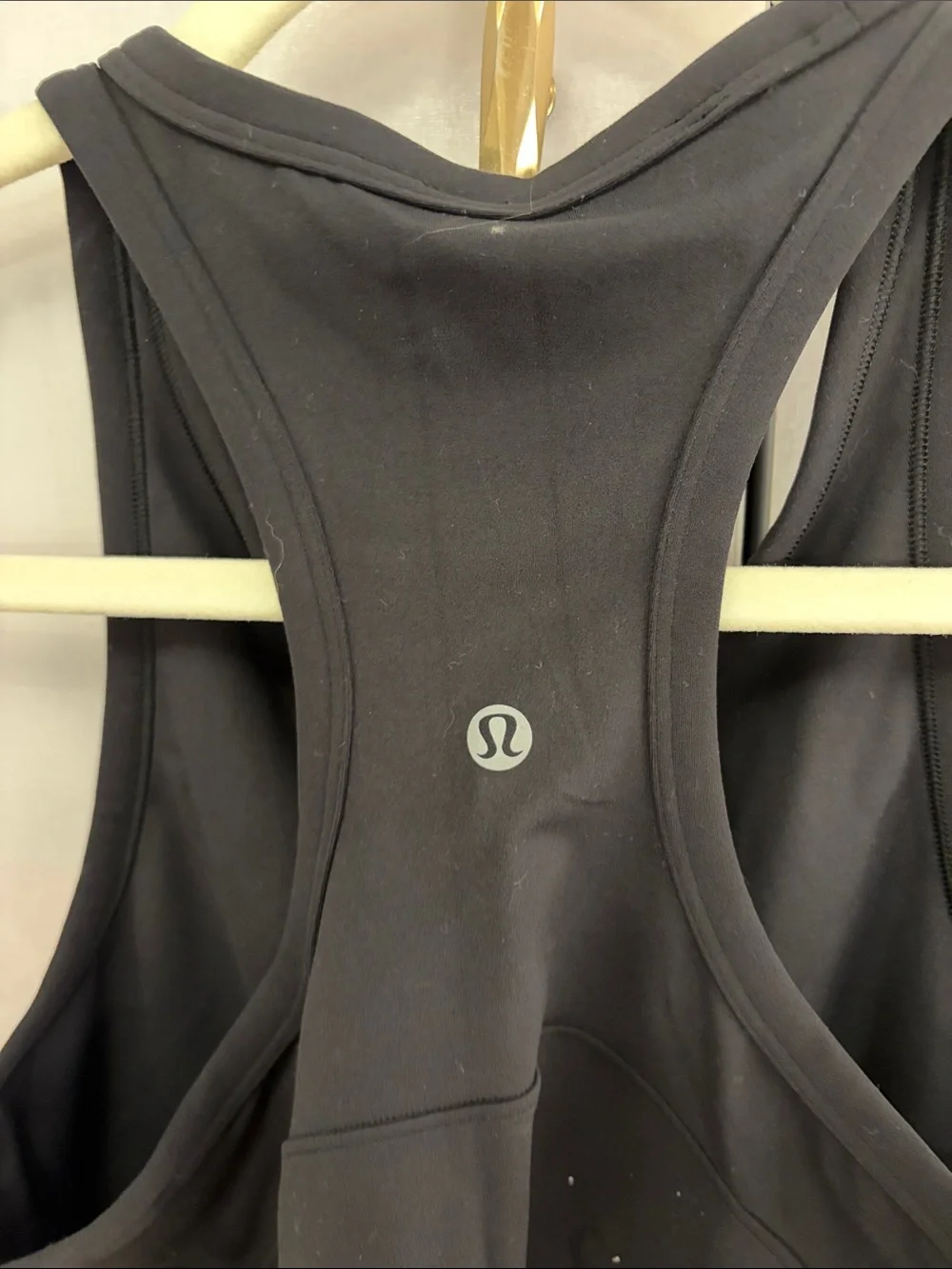 lululemon athletica Black Racerback Tank